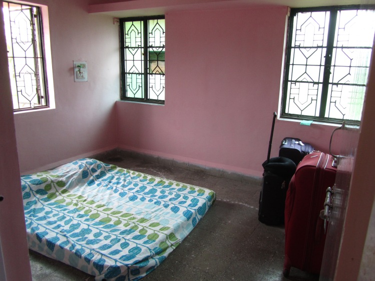 Ahmednagar, India, July 2013. Our first rented home in India. 